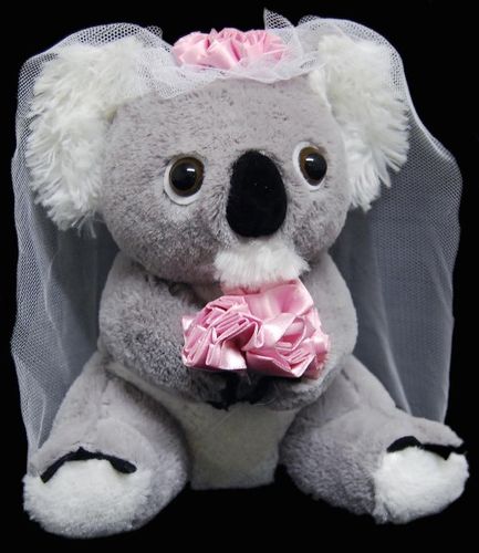 KOALA WEDDING BRIDE 18CM