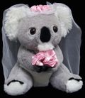 KOALA WEDDING BRIDE 18CM