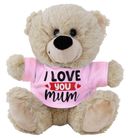 BEAR BEIGE - I LOVE YOU MUM 2024 18CM