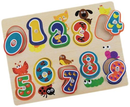 NUMBER PUZZLE 25CM X 25CM