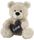 BEAR TILLY WITH HEART BEIGE 100CM