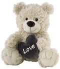 BEAR TILLY WITH HEART BEIGE 100CM