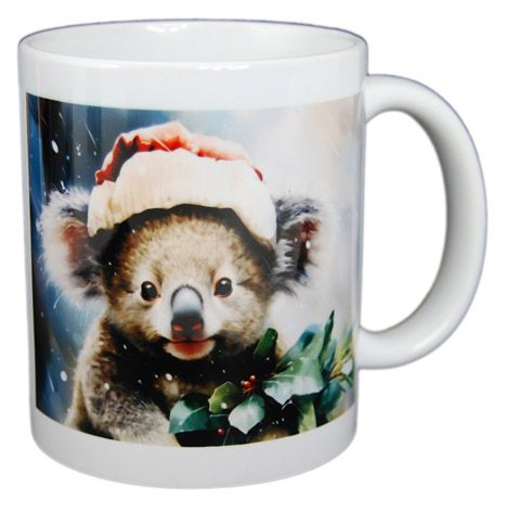 COFFEE MUG CHRISTMAS KOALAS