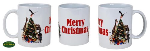 COFFEE MUG - XMAS JUNGLE (ZOO)