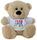 BEAR SHIRT GOOD LUCK IN BIG SCHOOL 18CM