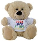 BEAR SHIRT GOOD LUCK IN BIG SCHOOL 18CM