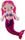 MERMAID DOLL AMPHITRITE PINK 30CM