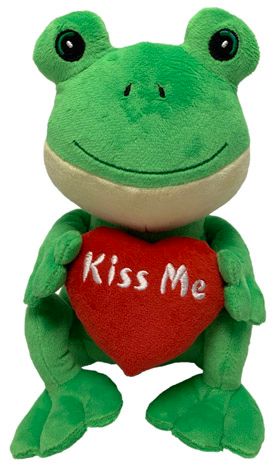 FROG WITH HEART - KISS ME 21CM