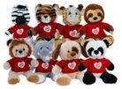 CHUBBS VALENTINE ANIMALS 25CM