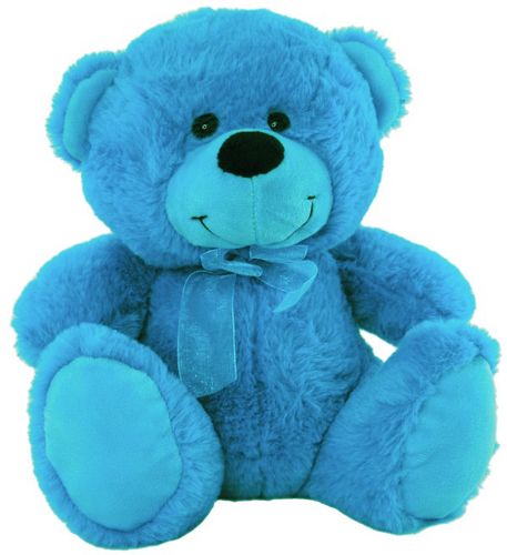 BEAR JELLY - MEDIUM BLUE 23CM