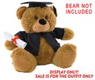 GRADUATION OUTFIT ONLY:40CM (NO BEAR)