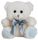 BEAR BUTTONS 14CM - BLUE