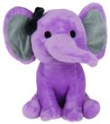 ELEPHANT ELENORE PURPLE 25CM