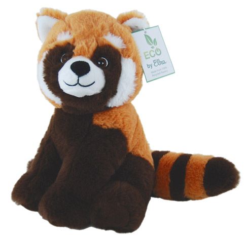 ECO RED PANDA 20CM (100% RECYCLED)