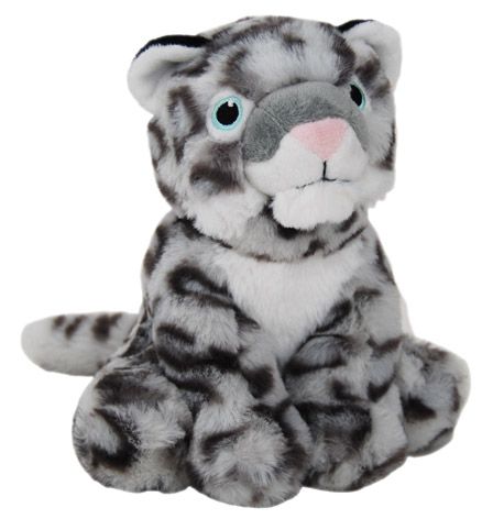 ECO SNOW LEOPARD 16CM (100% RECYCLED)
