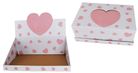 PINK HEART DISPLAY BOX