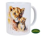 COFFEE MUG - LIONESS & BABY WC