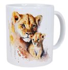 COFFEE MUG - LIONESS & BABY WC