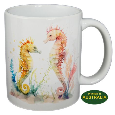 COFFEE MUG - SEAHORSE WC