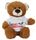 BEAR HOODIE WHITE - MERRY CHRISTMAS 25CM