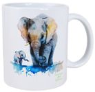 COFFEE MUG - ELEPHANT & BABY WC