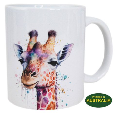 COFFEE MUG - GIRAFFE HEAD 1 WC