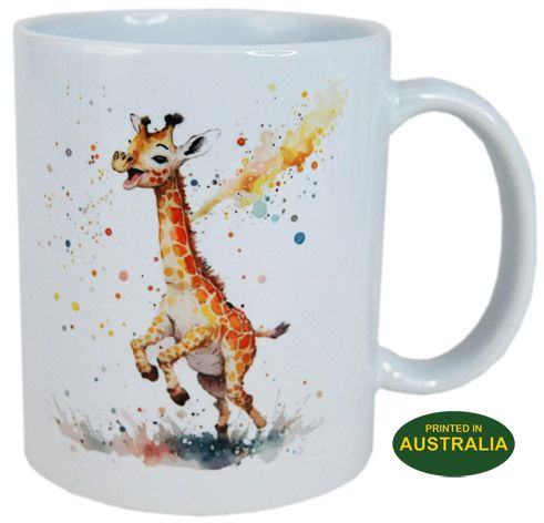 COFFEE MUG - GIRAFFE JUMP WC