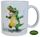 COFFEE MUG - CROCODILE JUMPING WC