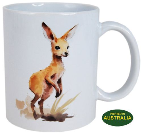 COFFEE MUG - KANGAROO (NO TAIL) 1 WC