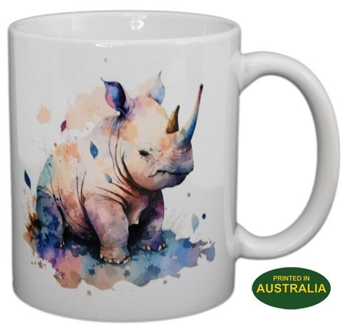 COFFEE MUG - RHINO WC