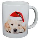 COFFEE MUG CHRISTMAS DOG