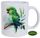 COFFEE MUG - PARROT GREEN WC