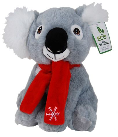 ECO KOALA W/SCARF 20CM (100% RECYCLED)