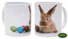 COFFEE MUG - EASTER BUNNY W/EGGS