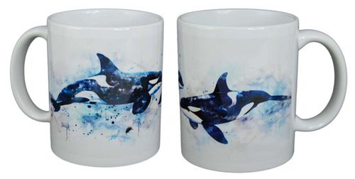 COFFEE MUG - KILLER WHALES WC