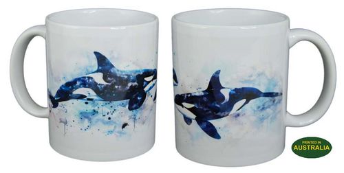 COFFEE MUG - KILLER WHALES WC