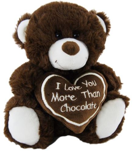 BEAR CHOCOLATE 18CM