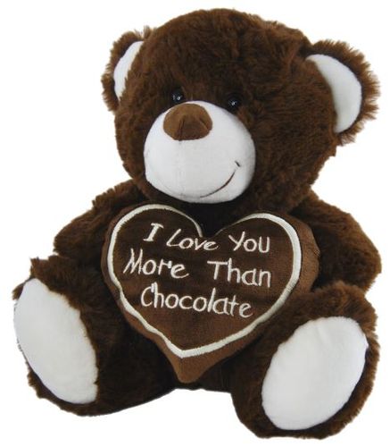 BEAR CHOCOLATE 23CM