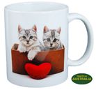 COFFEE MUG - VALENTINE KITTENS