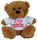 BEAR BROWN BE MY VALENTINE SHIRT 23CM