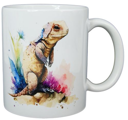 COFFEE MUG - LIZARD STANDING WC