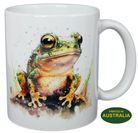 COFFEE MUG - FROG BUBBLES WC