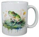 COFFEE MUG - GREEN FROG WC