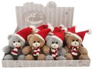 CHRISTMAS GABBY BEARS 12 IN DISPLAY