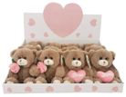 BEAR GABBY PINK LOVE BEARS 12 PACK