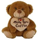 BEAR TUBBY COFFEE 19CM