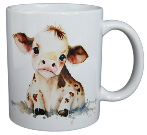 COFFEE MUG - CALF SITTING 02 WC