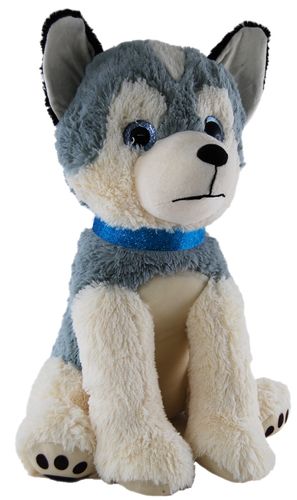 HUSKY GREY AND WHITE 40CM #SP