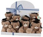 BEAR GABBY GRADUATION 12 IN DISPLAY 12CM