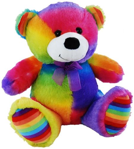 BEAR JELLY - RAINBOW COLOURS 30CM